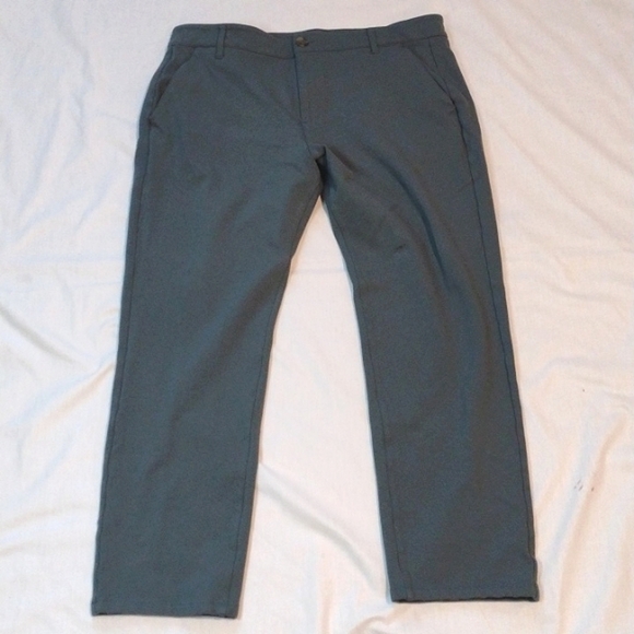 Paige Stafford Transend Knit Pants, 36, Jaded Crystal, NWOT - Picture 3 of 8